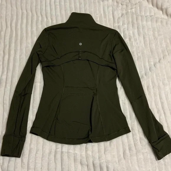 Lululemon Dark Green Nulu Jacket, - Picture 2 of 6